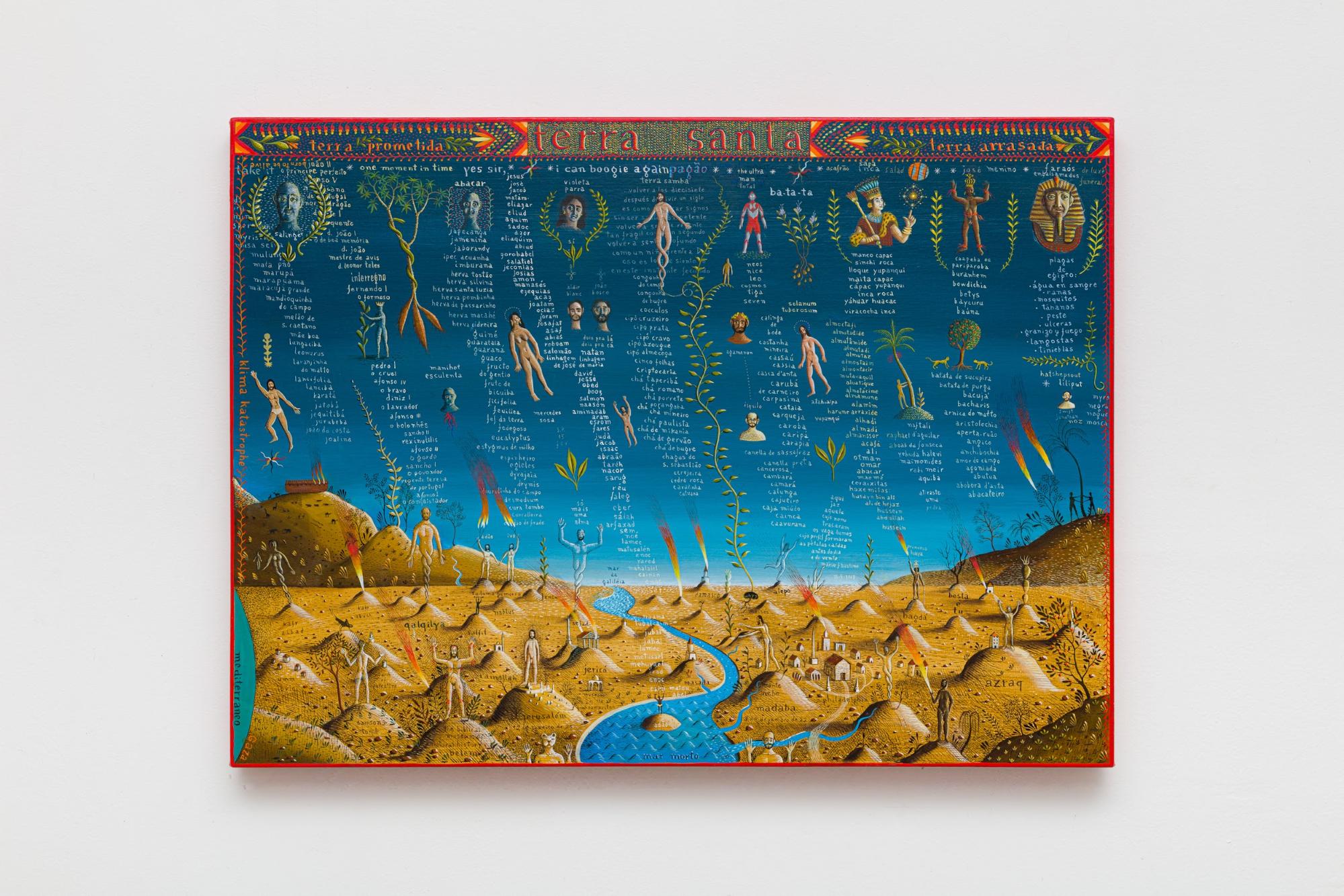 Terra Santa, 2023, óleo sobre linho, 55 x 75 cm