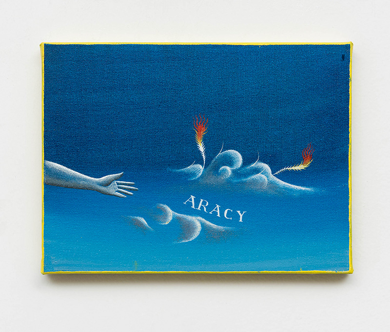 Aracy, 2021, 
          Óleo sobre tela [Oil on canvas], 
          18 x 24 cm [7 1/2 x 9 1/2 in.]
          