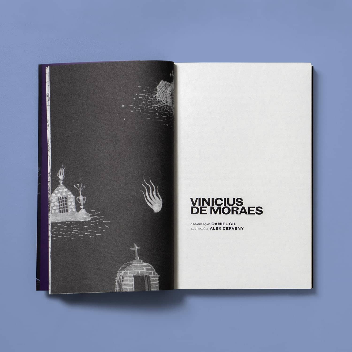 50 Poemas Macabros - Vinicius de Moraes MORAES, Vinicius de, '50 Poemas Macabros', Companhia das Letras, 2023. Ilustrado por Alex Cerveny.
