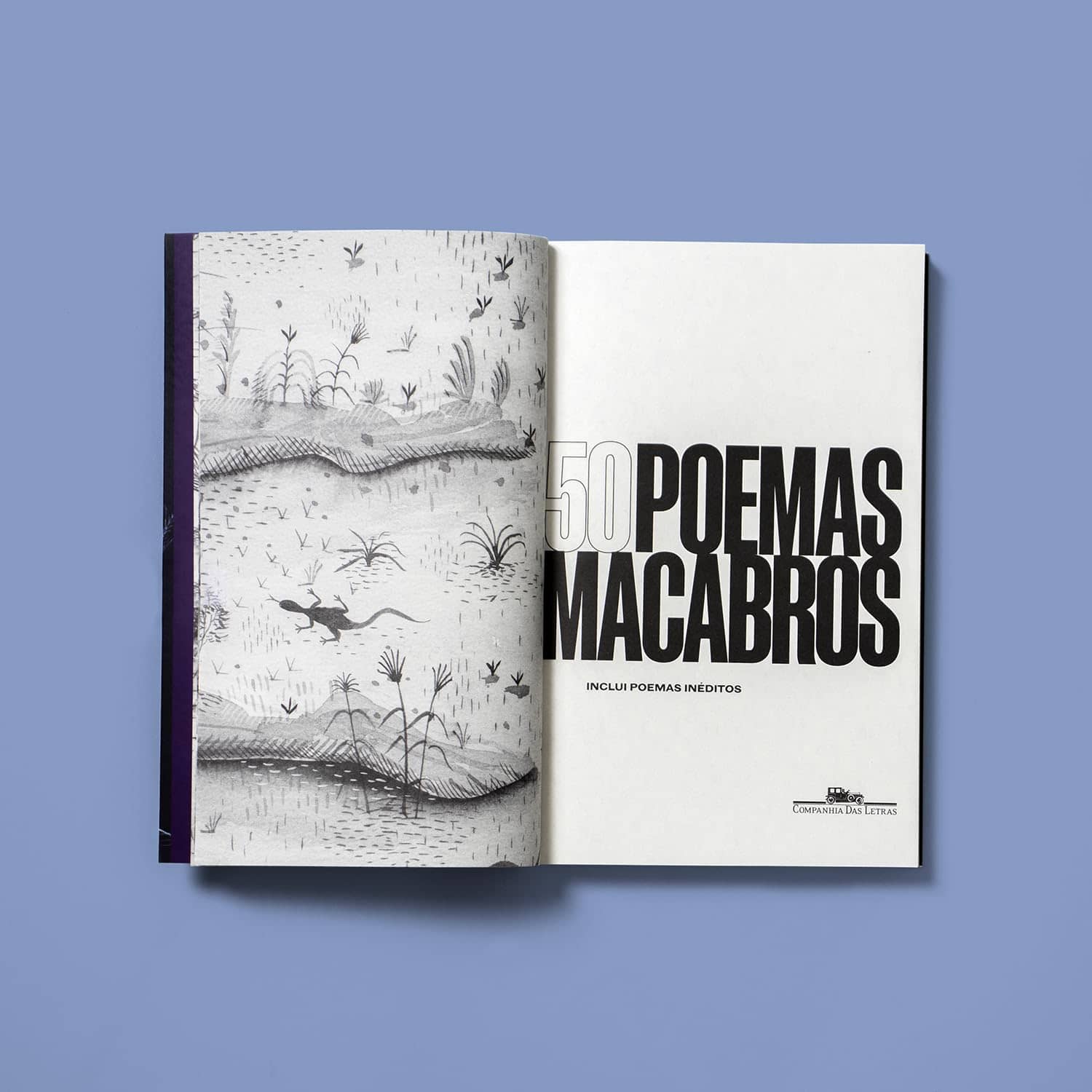 50 Poemas Macabros - Vinicius de Moraes MORAES, Vinicius de, '50 Poemas Macabros', Companhia das Letras, 2023. Ilustrado por Alex Cerveny.