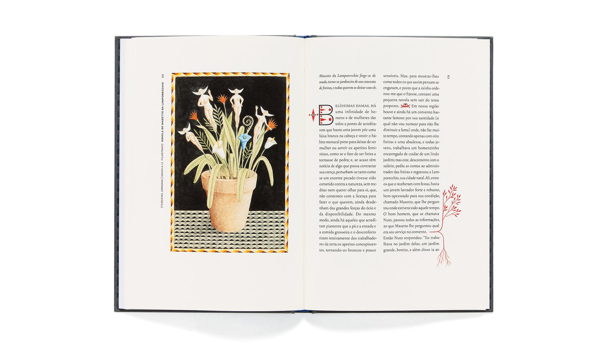 Decameron - Giovanni Boccaccio BOCCACCIO, Giovanni, 'Decameron', Cosac Naify, 2013. Ilustrado por Alex Cerveny.