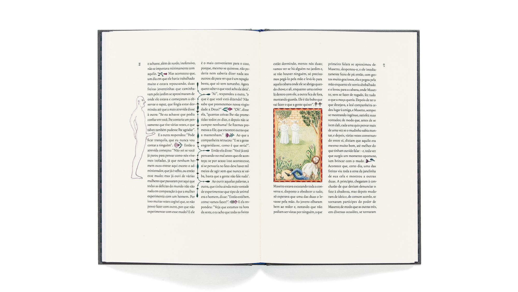 Decameron - Giovanni Boccaccio BOCCACCIO, Giovanni, 'Decameron', Cosac Naify, 2013. Ilustrado por Alex Cerveny.