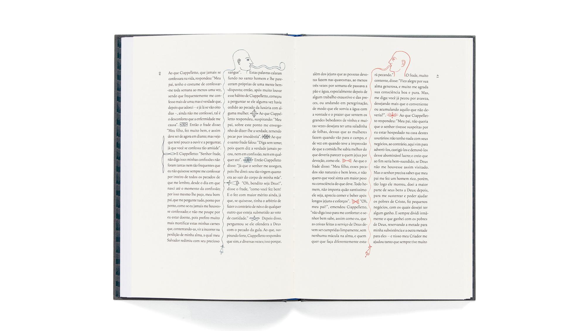 Decameron - Giovanni Boccaccio BOCCACCIO, Giovanni, 'Decameron', Cosac Naify, 2013. Ilustrado por Alex Cerveny.