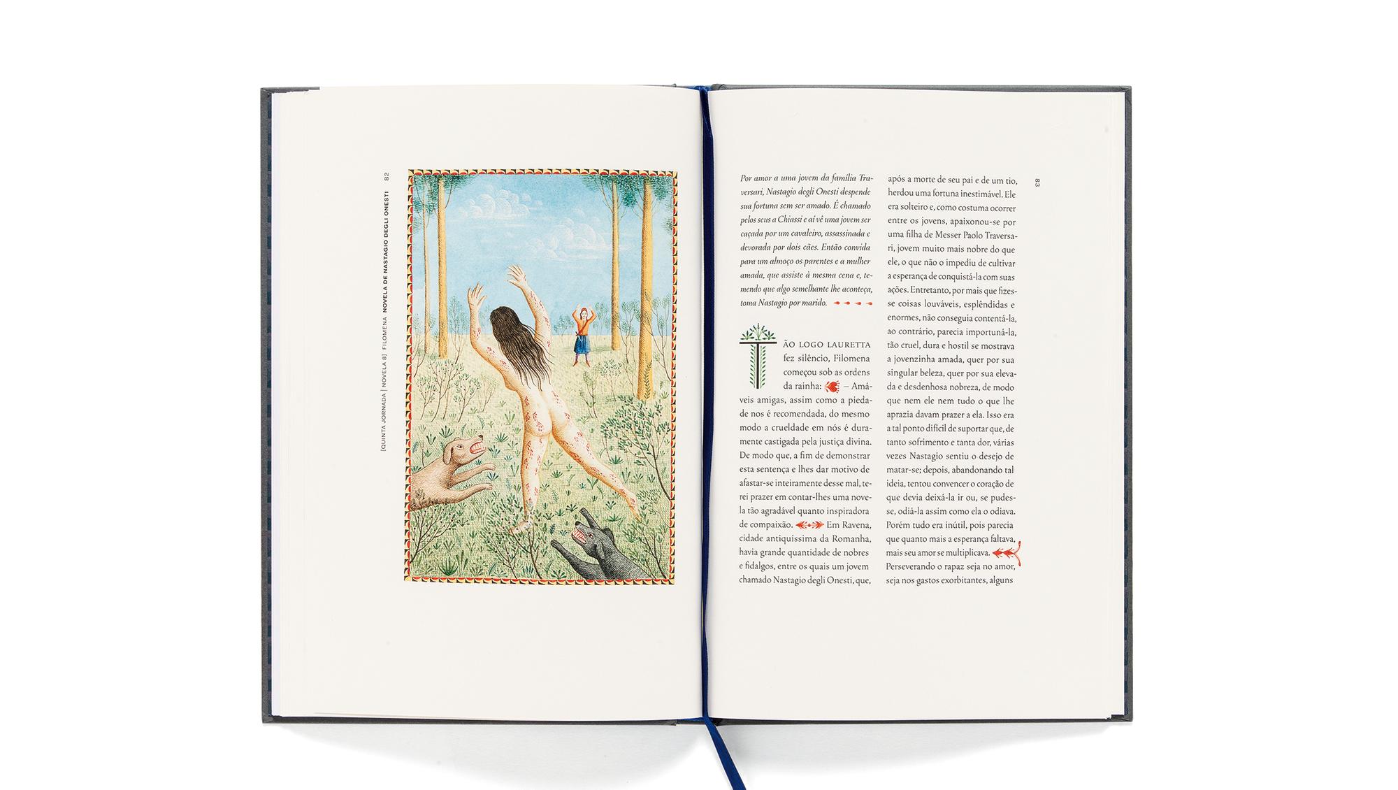 Decameron - Giovanni Boccaccio BOCCACCIO, Giovanni, 'Decameron', Cosac Naify, 2013. Ilustrado por Alex Cerveny.